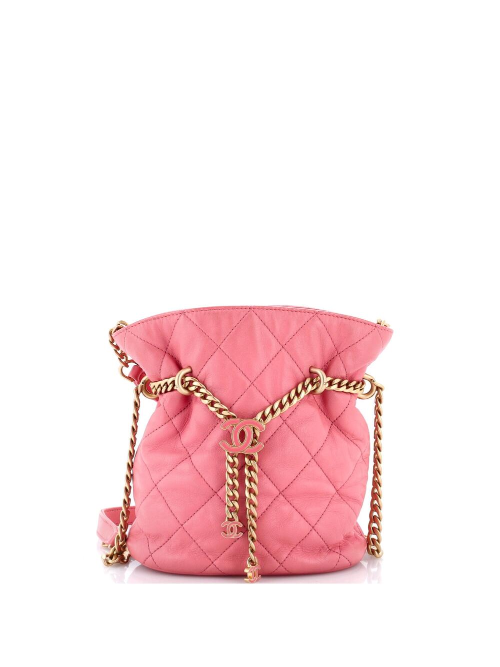Chanel Pending Cc Drawstring Bucket Bag #370995C48B